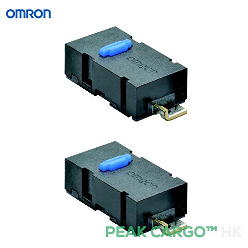 0799599175311 - PACK OF 2 OMRON MICRO SWITCHES ANGLE TERMINAL SPST 0.6N HOME APPLIANCES LOGITECH MX ANYWHERE M905 MOUSE REPLACEMENT