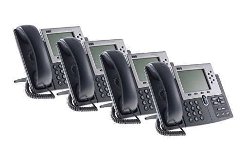 0799599489234 - CISCO 7960G SIX LINE UNIFIED IP PHONE SCCP, CP-7960G, FOUR PACK, CP-7960G-DP