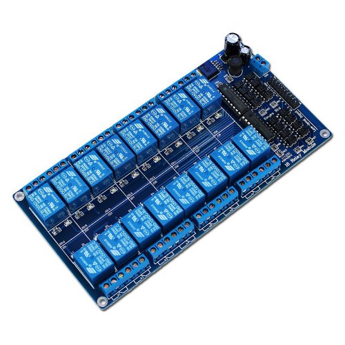 0799632036944 - ZITRADES (TM) 16-CHANNEL 12V RELAY MODULE FOR ARDUINO DSP AVR PIC ARM