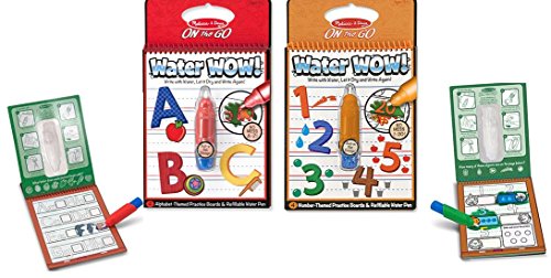 0799637969650 - WATER WOW ALPHABET AND NUMBERS WATER PAINTING ON THE GO BUNDLE AGE 3+