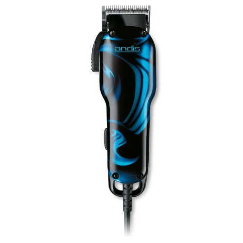 0799665010959 - ANDIS PROFESSIONAL MAVEN HAIR CLIPPER, ADJUSTABLE BLADE AND WHISPER QUIET OPERATION, AND HIGH SPEED POWERFUL 7200 STROKES PER MINUTE, WITH 6 COMB ATTACHMENTS 1/8, 1/4, 3/8, 1/2, 3/4, 1 AND CONVENIENT STORAGE LOOP