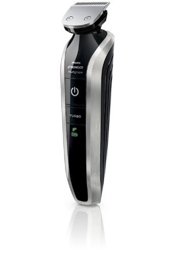 0799665013547 - PHILIPS NORELCO MULTIGROOM PRO KIT, WITH EXCLUSIVE TURBO BOOST FEATURE, WASHABLE AND MAINTENANCE FREE, WITH FULL-SIZE METAL GUARD TRIMMER, BODYGROOM FOIL SHAVER, AND BODY TRIMMER COMB, PRECISION TRIMMER, WITH HAIR CLIPPING COMB, MINI FOIL SHAVER, AND BEA