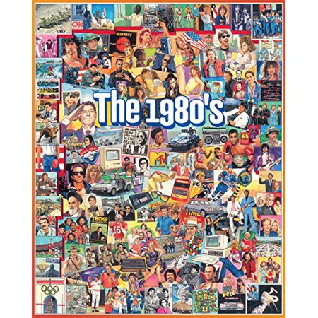 0799783420302 - WHITE MOUNTAIN PUZZLES THE EIGHTIES - 1000 PIECE JIGSAW PUZZLE