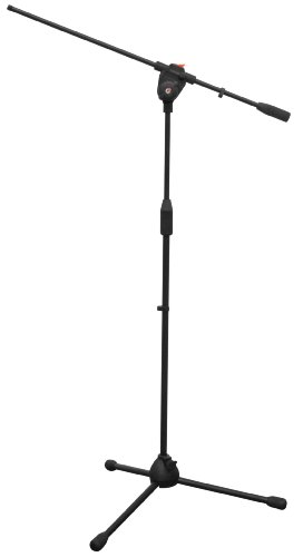 0799804312517 - BESPECO PROFESSIONAL MICROPHONE STAND WITH BOOM AND TELESCOPIC HEIGHT ADJUSTMENT