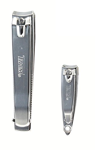 0799872444486 - FINGERNAIL AND TOENAIL CLIPPERS WITH FILE. 2-SET.
