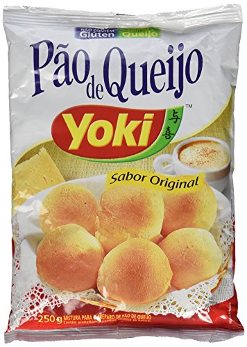 7998900643423 - YOKI - CHEESE BREAD - 8.8 OZ / PAN DE QUEJO - 250G - PÃO DE QUEIJO - 250G (PACK OF 4)