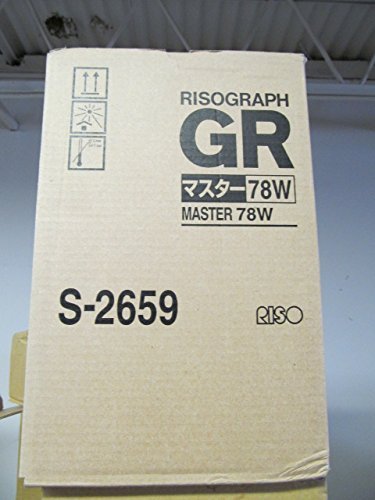0799916187508 - NEW RISOGRAPH S2659 A3 OEM MASTER BY RISO