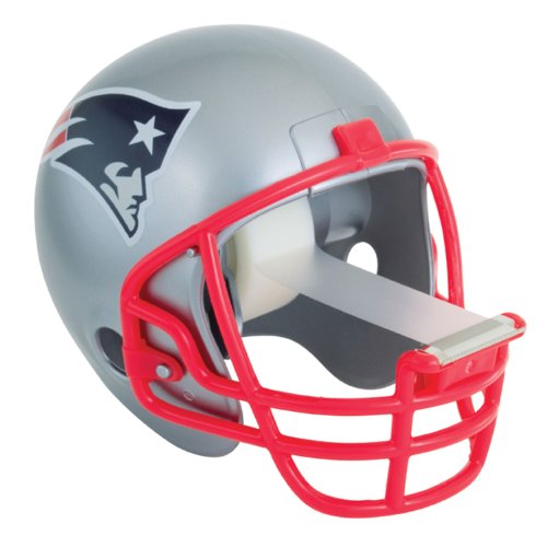 0799916216062 - SCOTCH MAGIC TAPE DISPENSER, NEW ENGLAND PATRIOTS FOOTBALL HELMET WITH 1 ROLL OF 3/4 X 350 INCHES TAPE