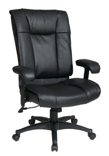 0799916321094 - OFFICE STAR PRODUCTS EX93823 EXECUTIVE HIGH-BACK CHAIR, 28 IN.X30 IN.X46-1/2 IN., BLACK BY OFFICE STAR