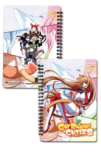 0799916356362 - GREAT EASTERN ENTERTAINMENT 43124 CAT PLANET CUTIES ERIS NOTEBOOK BY GE ANIMATION