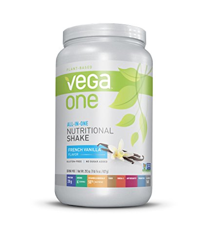 0799959211437 - VEGA ONE ALL IN ONE NUTRITIONAL SHAKE TUB, FRENCH VANILLA, LARGE, 29.2 OUNCE
