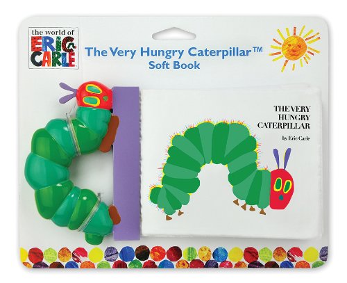 0799959748452 - WORLD OF ERIC CARLE, THE VERY HUNGRY CATERPILLAR SOFT BOOK WITH PLASTIC SPINE BY KIDS PREFERRED