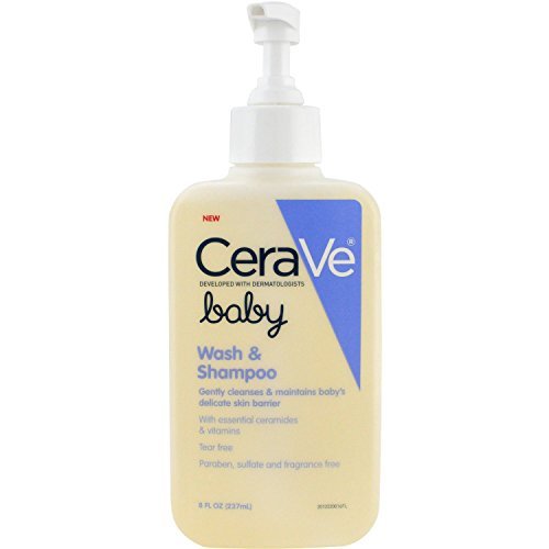 0799959883061 - CERAVE BABY WASH AND SHAMPOO, 8 OUNCE (2 PACK) BY CERAVE