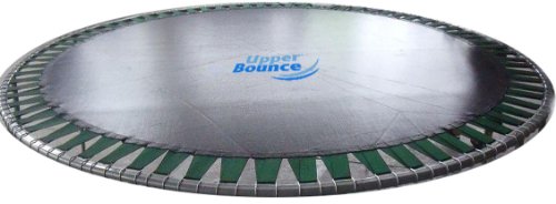 0799975257327 - TRAMPOLINE REPLACEMENT JUMPING MAT, FITS FOR 15 FT. ROUND FRAMES WITH 84 V-RINGS, USING 6.5 SPRINGS -MAT ONLY