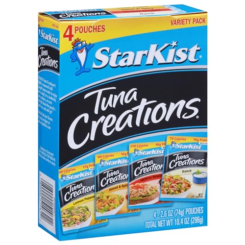0080000514622 - STARKIST TUNA CREATIONS, VARIETY PACK, 2.6 OUNCE (PACK OF 4)