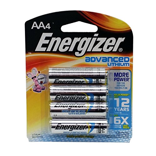 0800011209931 - ENERGIZER ADVANCED LITHIUM AA BATTERY 4 PACK