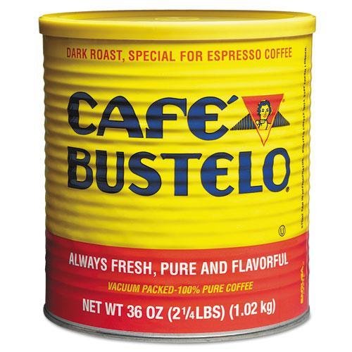 0800011219077 - FOLGERS COFFEE CAFI BUSTELO, ESPRESSO, 36 OZ
