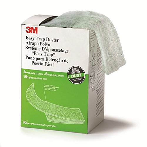 0800011311764 - 3M EASY TRAP DUSTER SWEEP AND DUST SHEETS, 5 X 6 SHEETS, 60 SHEETS/ROLL