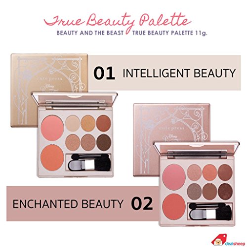 8000350004859 - CUTE PRESS BEAUTY AND THE BEAST COLLECTION TRUE BEAUTY PALETTE 02