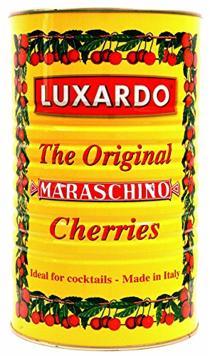 8000353001169 - LUXARDO THE ORIGINAL MARASCHINO CHERRIES - 12 5.12 OZ CAN