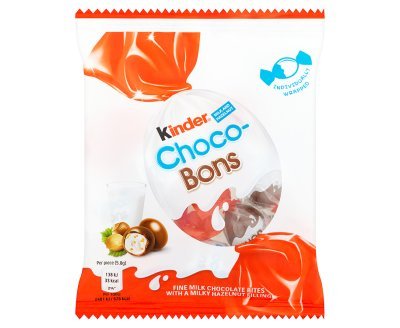 8000500209844 - KINDER CHOCOLATE 6 PACK - BUENO, HAPPY HIPPO, CHOCOBONS, KINDER WITH CEREAL, MINI BARS (CHOCOBONS BAG 30G)