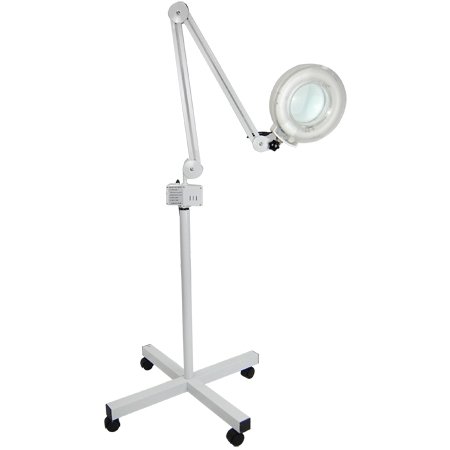 8001063010199 - PROFESSIONAL PORTABLE 5X MAGNIFICATION UV SKIN ANALYZER FLOOR MAGNIFYING LAMP MAGNIFIER 18W IDEAL FOR SALON HOBBYIST BEAUTICIANS