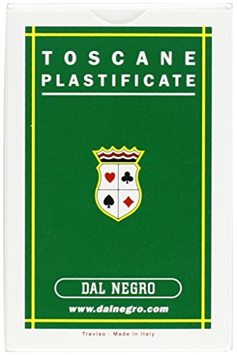 8001097100316 - DAL NEGRO: TOSCANE VERDI ITALIAN PLAYING CARDS * DECK OF 40 CARDS *