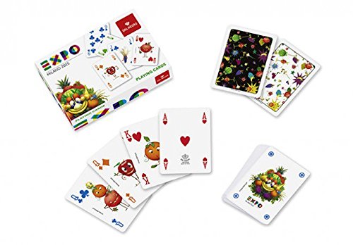 8001097210381 - DAL NEGRO: EXPO 2015 POKER, RUMMY PLAYING CARDS * DECK OF 55 CARDS *