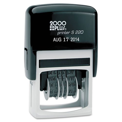 0800187873592 - COSCO PRODUCTS - SELF-INKING DATER, 6-YEAR DATE BAND, NO MESSY STAMP - SOLD AS 1 EA - SELF-INKING DATER FEATURES A LIGHTWEIGHT YET STRONG PLASTIC FRAME AND A SIX-YEAR BAND. NO MESSY STAMP REQUIRED. RE-INKING IS GOOD FOR THOUSANDS OF IMPRESSIONS.