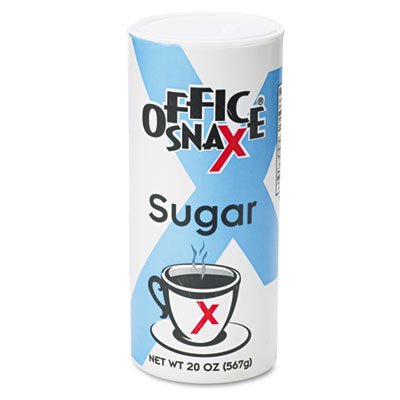 0800188068263 - OFFICE SNAX 20OZ SUGAR CANISTER