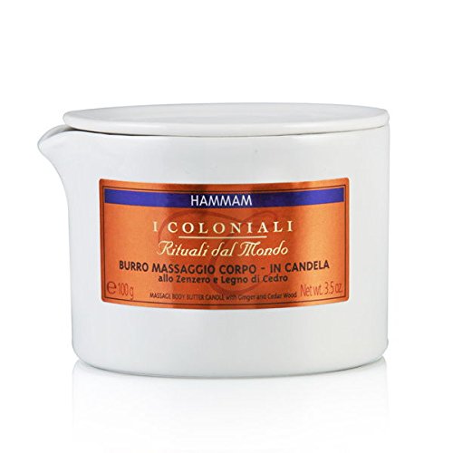 8002135087545 - I COLONIALI MASSAGE BODY BUTTER CANDLE, 3.5 OUNCE