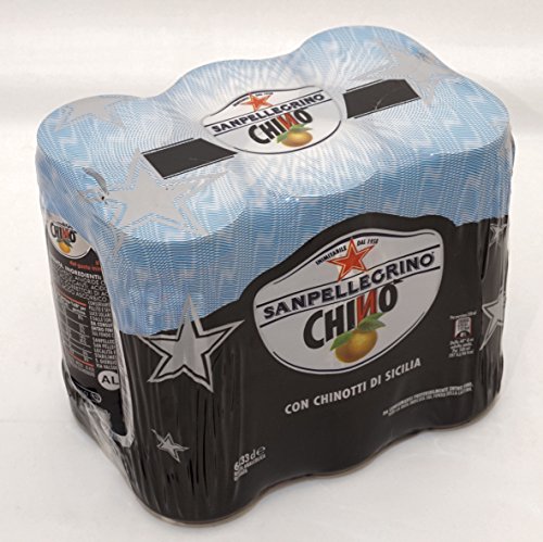 8002270846571 - SANPELLEGRINO: CHINOTTO CHINÒ ITALIAN SODA * 11.15 FLUID OUNCE (33CL) PACKAGES (PACK OF 6) *
