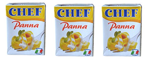 8002580015261 - PARMALAT: ITALIAN PANNA CHEF, UHT LONG LIFE COOKING CREAM 6.7 FLUID OUNCE (200ML) PACKAGES (PACK OF 3)