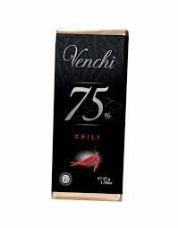 8002996973179 - VENCHI ITALIAN CHOCOLATE - PEPPERONCINO DARK CHOCOLATE WITH CHILLI PEPPERS, 75% COCOA, 45G/1.58OZ.