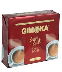 8003012000015 - GIMOKA: GRAN GUSTO ROASTED GROUND COFFEE, SHARP TASTE * BOX OF 4 FOR 250 GR *