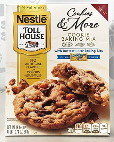 0800324246784 - NESTLE TOLL HOUSE COOKIES & MORE COOKIE BAKING MIX WITH BUTTERFINGER BAKING BITS ( 2 PACK )