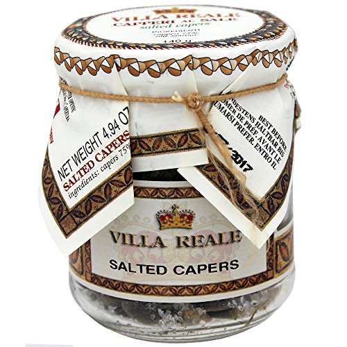 8003267900382 - VILLA REALE ITALIAN SALTED CAPERS, 4.94 OUNCE