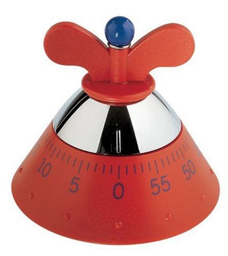 8003299920419 - A DI ALESSI MICHAEL GRAVES KITCHEN TIMER, RED