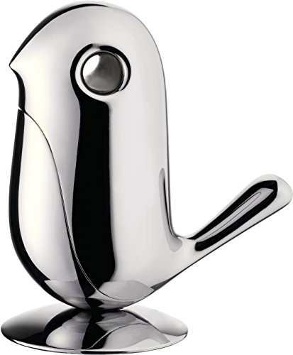 8003299955633 - ALESSI CHIP MAGNETIC PAPER CLIP HOLDER IN CHROME PLATED ZAMAK