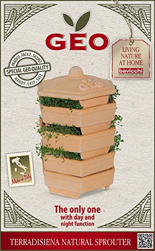 8003419013724 - TERRA COTTA TERRADISIENA NATURAL SPROUTER BY GEO HOME