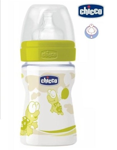 8003670714224 - CHICCO- BABY WELL BEING FEEDING PLASTIC BOTTLE 0M+