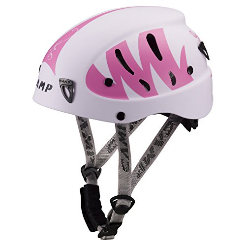 8005436073057 - CAMP USA ARMOUR LADY HELMET WHITE / PINK ONE SIZE