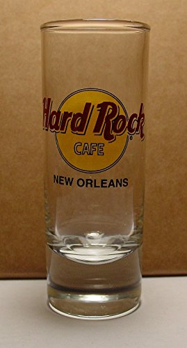 0800564216790 - NEW ORLEANS LOUISIANA HARD ROCK CAFE 4 TALL SHOT GLASS