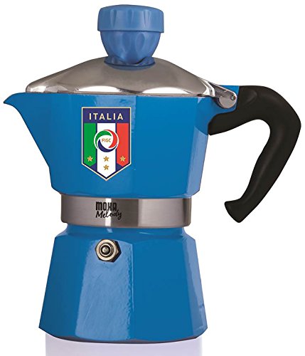 Stovetop Espresso Moka Coffee Maker: Milano - Blue 3 cup – Bald