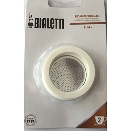 8006363010511 - BIALETTI - BRIKKA 2 CUP 3 GASKETS, FILTER PLATE BLISTER