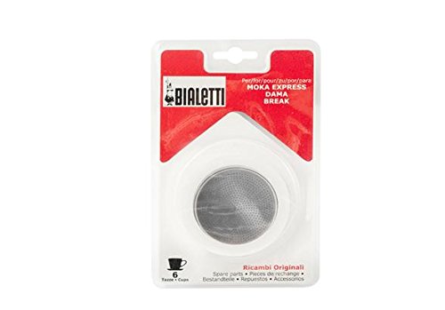 8006363097437 - BIALETTI REPLACEMENT GASKET & FILTER FOR 6 CUP ESPRESSO MAKER