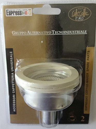 8007126001821 - GAT - SPARE FUNNEL SEALS AND FILTER - REPLACEMENT PARTS SUITABLE FOR GAT STOVE TOP ESPRESSO MAKERS - 2 CUPS