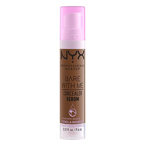 0800897129866 - NYX PROFESSIONAL MAKEUP BARE WITH ME CONCEALER SERUM, MOCHA, 0.32 OUNCE