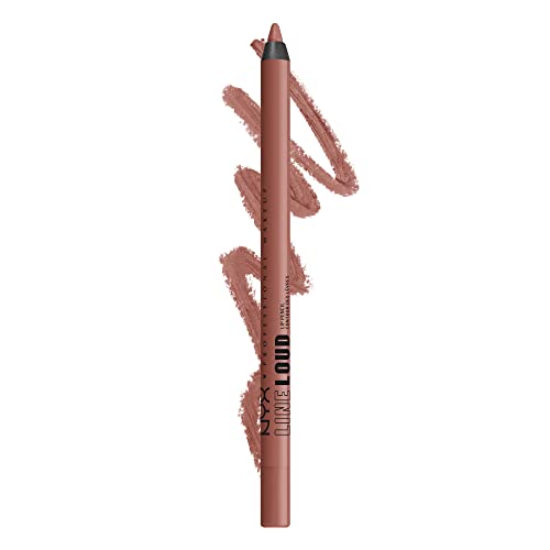 0800897221669 - NYX PROFESSIONAL MAKEUP LINE LOUD LIP LINER, LONGWEAR AND PIGMENTED LIP PENCIL WITH JOJOBA OIL & VITAMIN E - AMBITION STATEMENT (WARM PEACH BROWN)