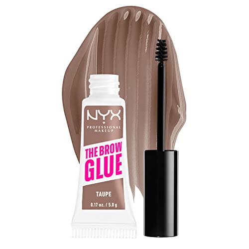 0800897233792 - NYX PROFESSIONAL MAKEUP THE BROW GLUE, EXTREME HOLD TINTED EYEBROW GEL - TAUPE